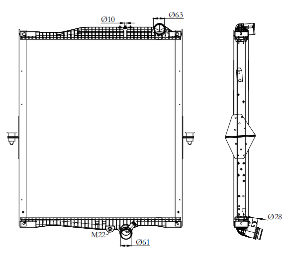 Volvo Trucks Truck Radiator YF-VO024