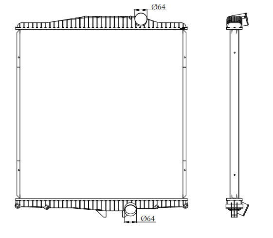 Volvo Trucks Truck Radiator YF-VO026